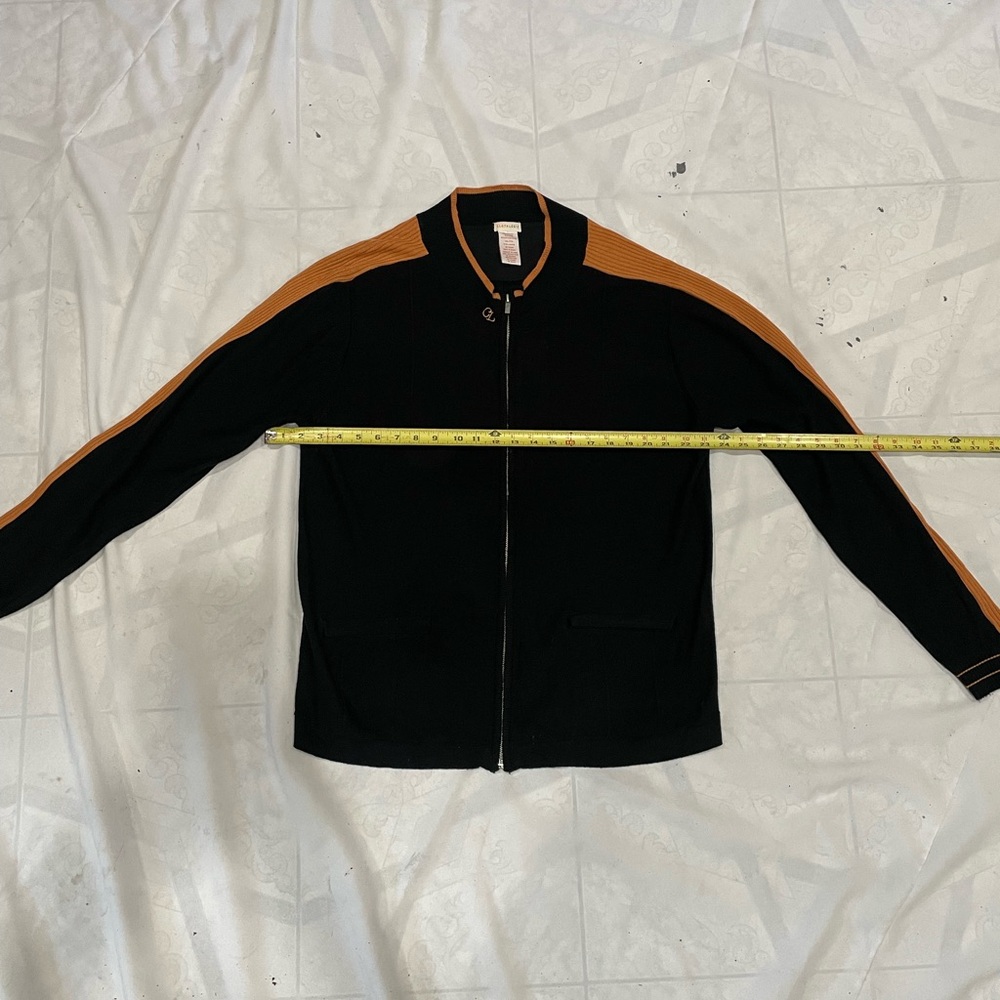 Men's Black and Orange Sweater perfect condition  size XXL TTG